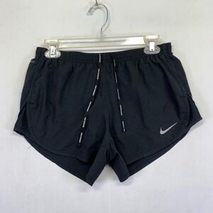Nike Running Dri-FIT Shorts Womens Size S Black Athletic Workout Gym Shorts